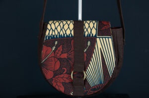 Sac bandoulière tons marron